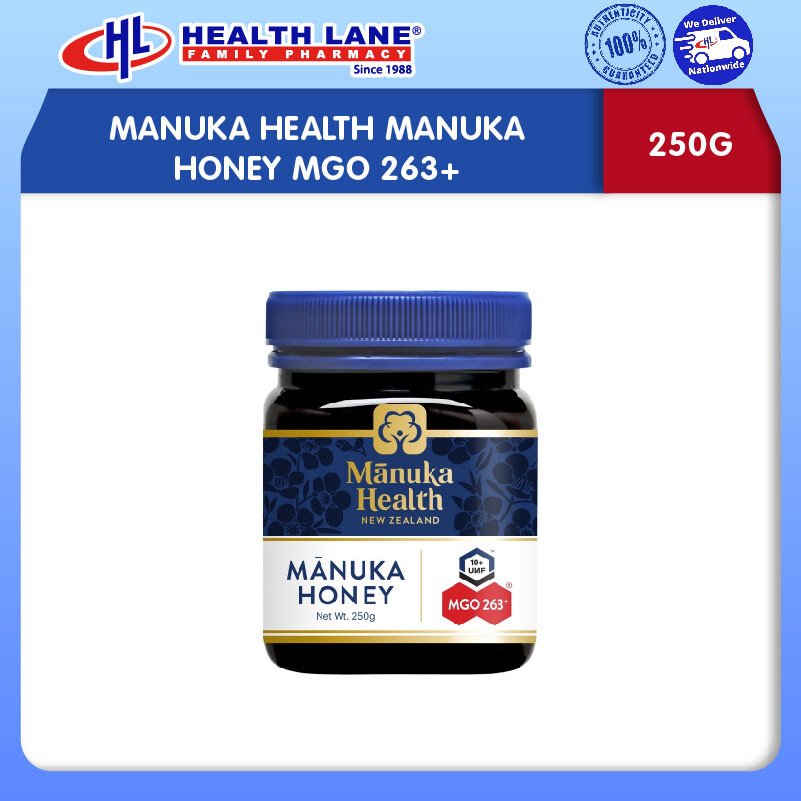 MANUKA HEALTH MANUKA HONEY MGO 263+ (250G)